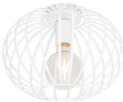 Plafoniera de design albă 30 cm - Johanna