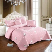 Cuvertura bumbac 100%, 5 piese, pat 2 persoane, 230x250 cm, CB282