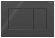 Clapeta de actionare Geberit Sigma01 negru finisaj lucios