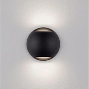 Aplica exterior cu iluminat sus si jos LED IP65 PASSO negru