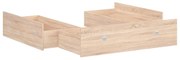 Sertare sub pat Nepo Plus 160 cm (stejar sonoma) (3ks). Promo -31%. 1098333
