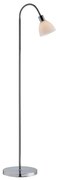 Nordlux - Lampă de podea RAY 1xE14/25W/230V crom lucios