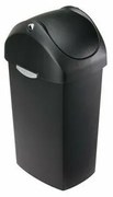 Simplehuman Coș de gunoi, 40 l, negru