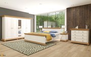 Dormitor Luxus lemn masiv, montaj gratuit