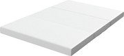 HOMCOM Saltea Pliabilă 195x120cm, 10cm, Husă Lavabilă, Ideală pentru Oaspeți/Camping, Gri | Aosom Romania