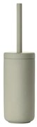 Perie din ceramică pentru toaletă Zone Eucalyptus, gri verde