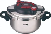 Oala sub presiune Oliver Voltz OV51311B9, 9 l, Pana la 100 kPa, Supapa de siguranta, Inductie, Otel inoxidabil