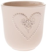 Ghiveci ceramic Hart bej, 13 x 13,3 cm