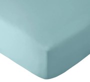 Cearceaf albastru cu elastic 90x190 cm So Soft Easy Iron – Catherine Lansfield