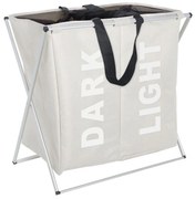 Containere pentru rufe DUO - 120 litri, WENKO, bej