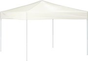 vidaXL Cort pliabil pentru petrecere, crem, 3x3 m
