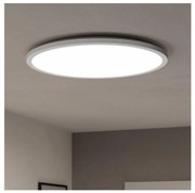 Plafonieră LED de exterior Eglo 901448 ROVITO 16,8W/230V d. 50 cm IP44 alb
