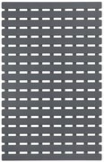 Covoras baie anti-alunecare, Wenko, 63x40cm, Plastic, Gri inchis