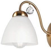 Lustră aplicată MIRANDA 5xE27/60W/230V aurie