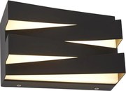 Searchlight SECTION LED 86410BK - Aplica de perete LED, 18W, 230V, neagră