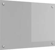 vidaXL Panou de bucătărie Gri deschis 70 x 50 cm sticlă securizată