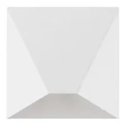 Aplica LED de perete design minimalist Bazz alb