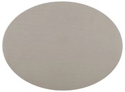 Suport farfurie din piele reciclată ZicZac Titan, 33 x 45 cm, gri - bej