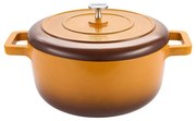Oală din aluminiu turnat cu capac 26x12.5 cm, 5.8L – Cooking by Heinner, Colecția Origini by Nicolai Tand HR-BJK-C26, cu distribuție uniformă a