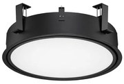 Plafoniera LED incastrabila reglabila PERFECT 40cm negru 3000K Dimmable