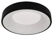Plafonieră LED DRAX, 32W, 230V, 4000K, Ø 38 cm, negru