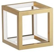 Veioza / Lampa de masa LED design modern geometric GABBIA auriu NVL-9818162