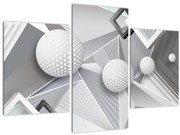 Tablou geometric abstract (90x60 cm)