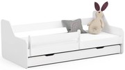 Pat pentru copii 180x80 cm ( cu somieră și saltea) Legitima 180x80 cm (alb). Promo -27%. 1117300