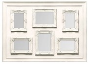 Ramă foto crem din plastic 78x56 cm – Premier Housewares