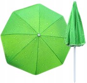 Umbrela de plaja ALVO 220 cm - mai multe culori Culoare: Verde