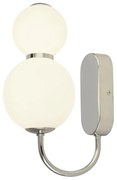 Aplica de perete LED moderna design elegant Snowball 51022-2CC SRT