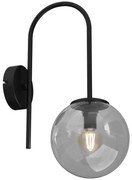 Lampă de perete CAMBRIDGE 1xE14/60W/230V neagră