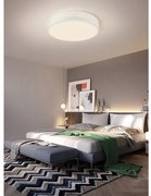 Plafonieră LED dimabilă PERFECTO 24W/230V Wi-Fi Tuya Immax NEO 07153-W40 + telecomandă