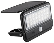 Rabalux 77040 - LED lampă solară de perete FLAXTON LED/7W/3,7V IP54 negru