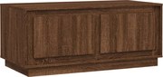 vidaXL Măsuță de cafea, stejar maro, 102x50x44 cm, lemn prelucrat