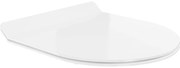 Mexen capac de toaletă cu cădere lentă, slim, duroplast, alb lucios - 39010100