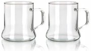 Cană de sticlă Simax 2522/2 Look 0,25 l, 2 buc