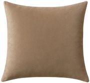 Husa decorativa pentru perna VELVET 40x40 cm, maro deschis