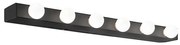 Aplică Ideal Lux PRIVE 6xE14/40W/230V negru