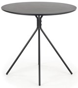 OFERTA Masa de dining neagra PHANTOM 80x80 clasa II