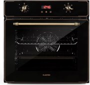Klarstein Elizabeth, cuptor încorporat, design retro, 6 funcții, 50 - 250 ° C, negru