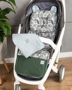 Baby Nellys 2-dílná set carucior Vafe + PR EMI UM bumbac, Girafă