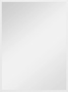 HOMCOM Oglindă Dreptunghiulară de Perete cu Cârlige, Sticlă și MDF, 60x80 cm, Negru | Aosom Romania