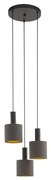 Eglo 97684 - Lustră pe cablu CONCESSA 1 3xE27/60W/230V