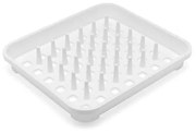 Scurgător de vase alb din plastic 38x33,5 cm Signature – Addis