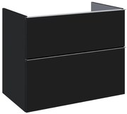 Elita Look dulap 80x44.9x63.5 cm sub chiuveta pe perete negru RE080801027160