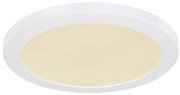Plafoniera LED design modern, diametru 29,8cm, LASSE alb 12379-24W GL