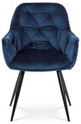 Set de scaune de sufragerie DCH-421 BLUE4, 2 buc.