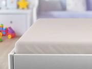 Cearsaf Jersey pentru patut copii cu elastic 70x140 cm Caisa