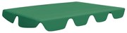 Copertina de rezerva leagan gradina, verde, 188/168x145/110cm